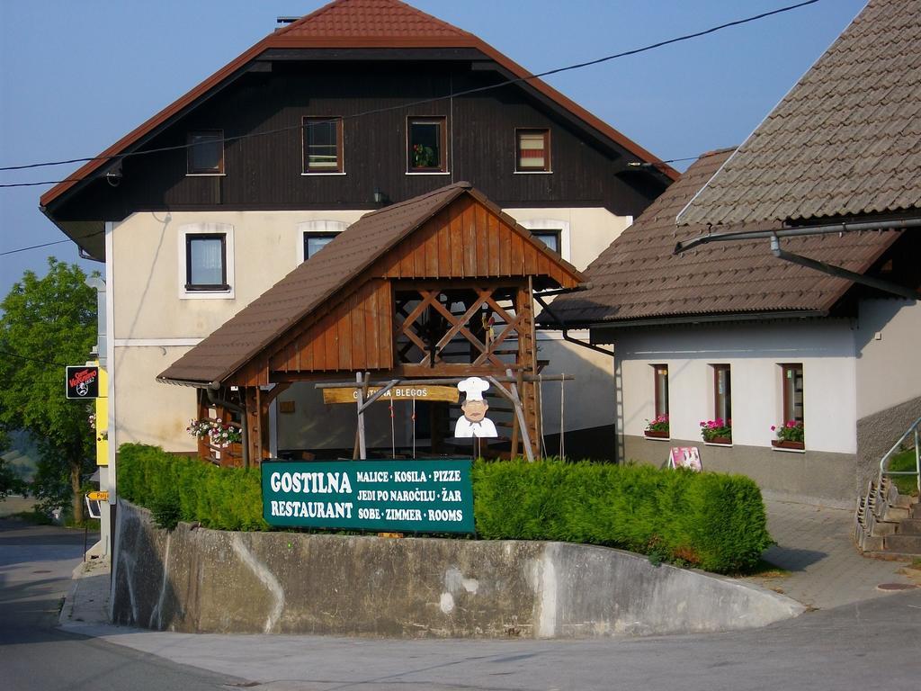 Gostilna Pension Blegos Poljane nad Škofjo Loko 外观 照片